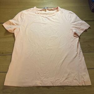 St. John St. Marie Sport orange t shirt small